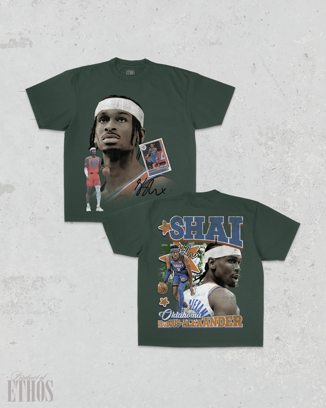 OKC Shai Green Tee