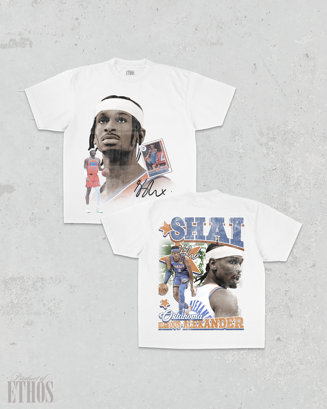 OKC Shai White Tee