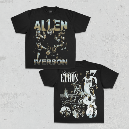 Iverson Double-Sided Black Tee