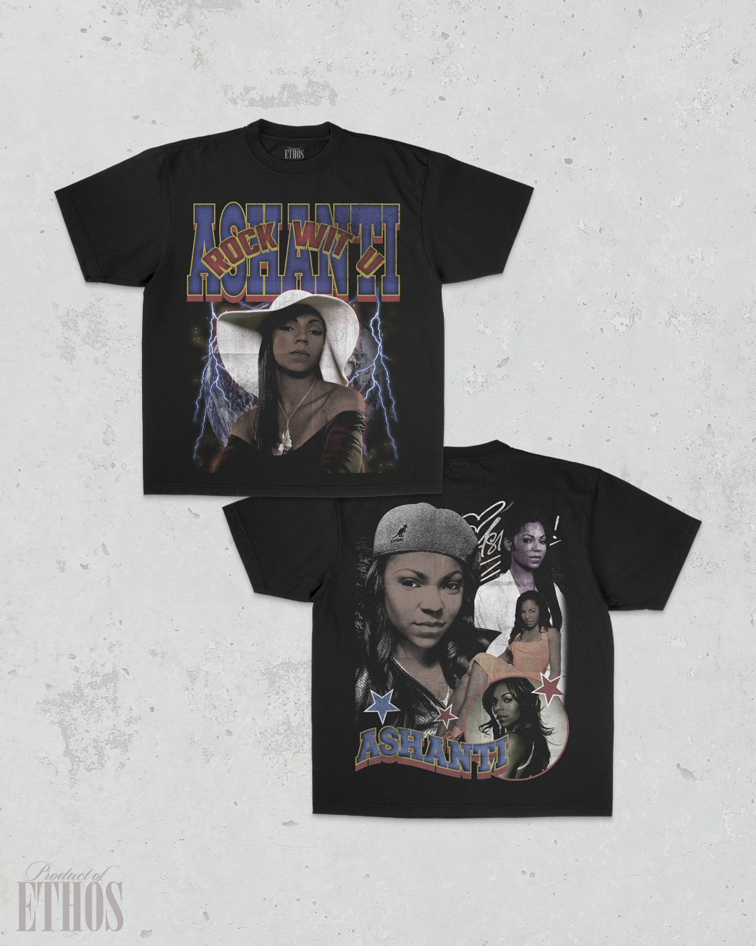 Ashanti Black Tee