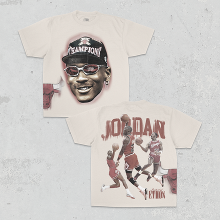 Big Face Champions Jordan Cream Tee