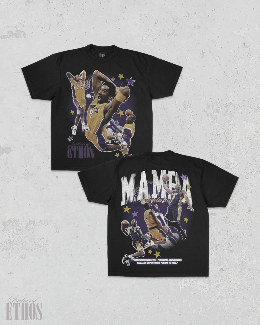 Mamba Mentality Black Tee