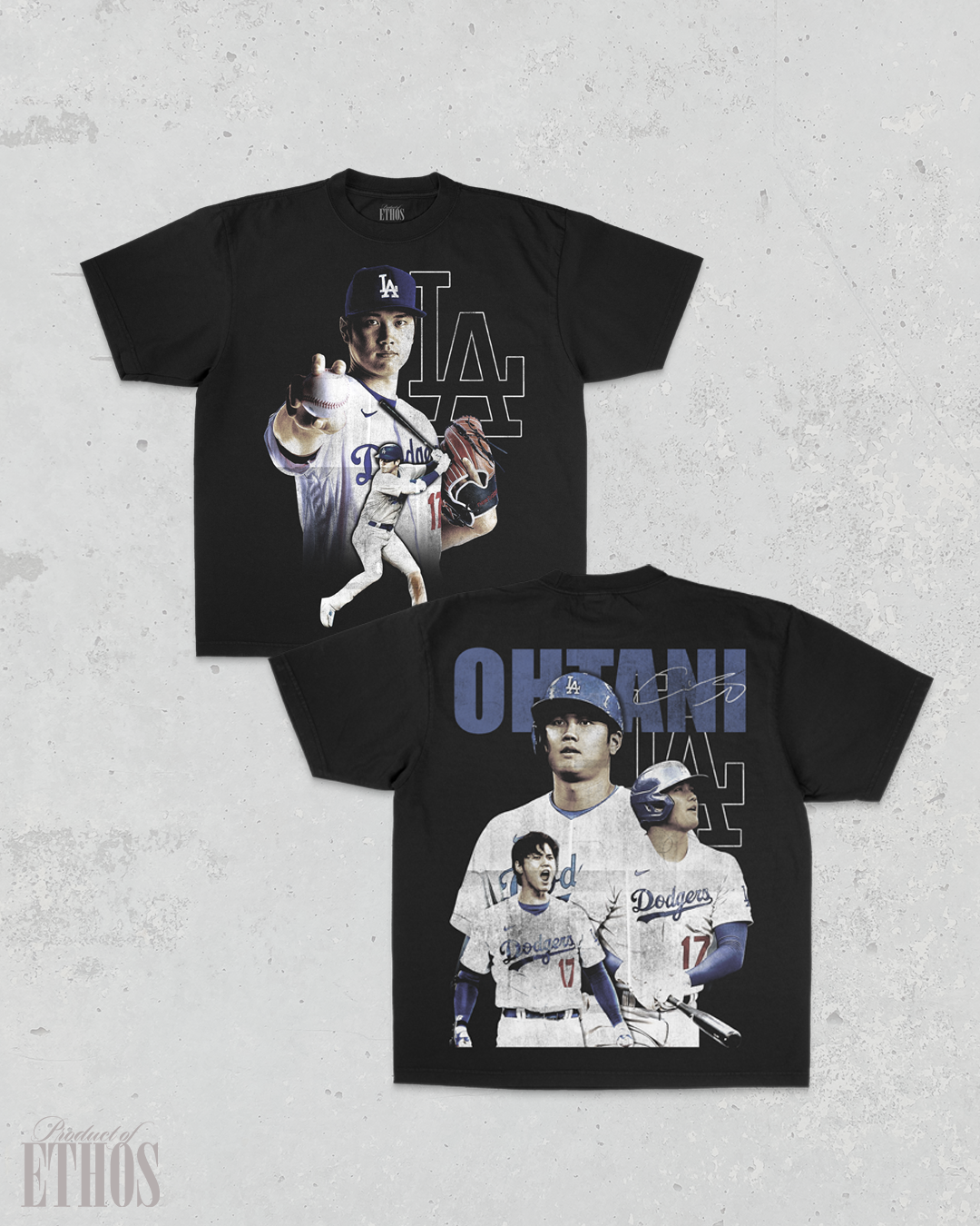 Ohtani Black Tee