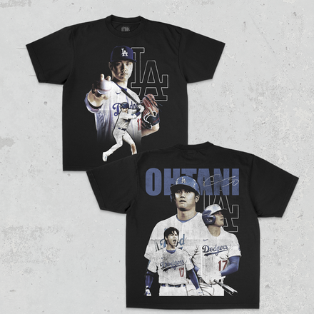 Ohtani Black Tee