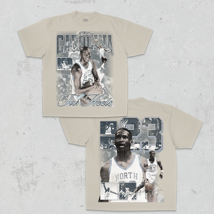 UNC Jordan Cream Tee