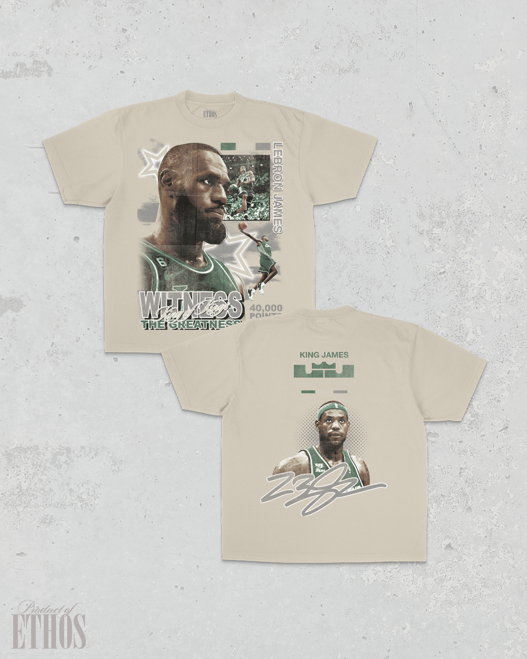 Lebron 40k Oatmeal Tee