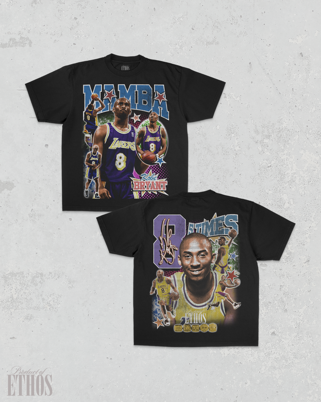 Mamba 5 Black Tee