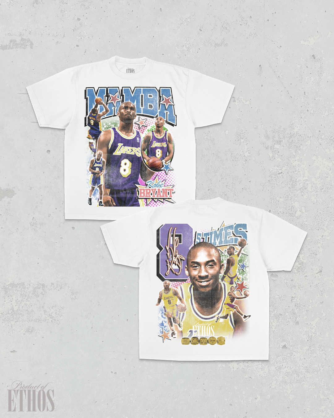 Mamba 5 White Tee