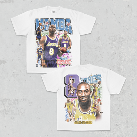 Mamba 5 White Tee