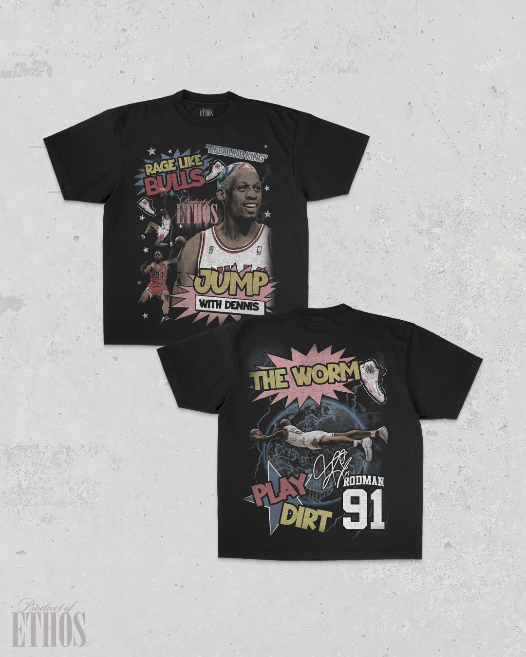 Play Dirt Black Tee