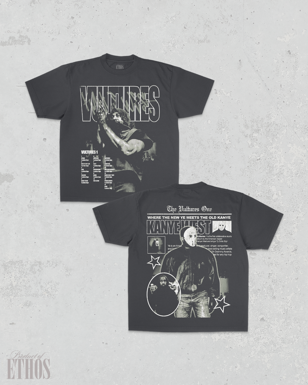 Vultures Double-Sided Shadow Tee